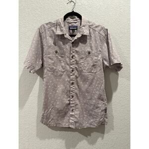 Men's Patagonia Back‎ Step Short Sleeve Button Down S